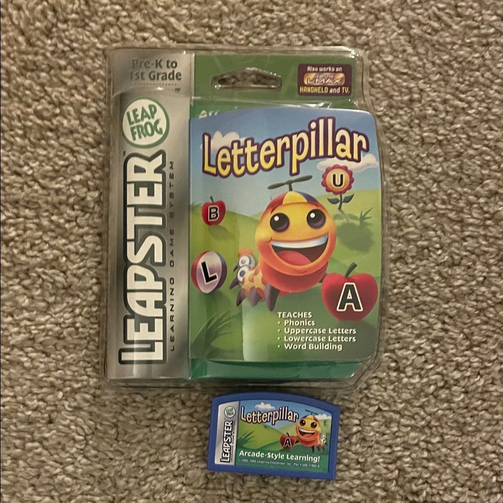 LeapFrog Leapster Letterpillar Game - Multicolor